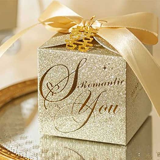 Custom Glitter Boxes